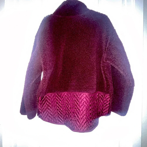 Athleta Cozy Sherpa Snap pullover - Picture 2 of 3